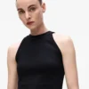 Halterneck-top med strass