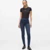 Högmidjade skinny jeans Högmidjade skinny jeans