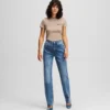 HÖGTAJADE RAKJEANS HÖGTAJADE RAKJEANS