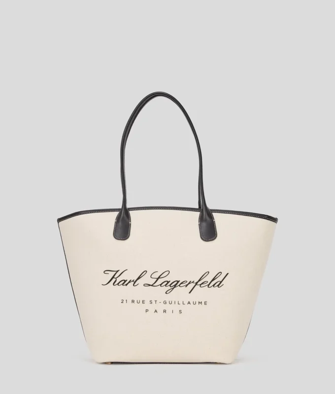 HOTEL KARL MEDIUM CANVAS TOTE BAG HOTEL KARL MEDIUM CANVAS TOTE BAG