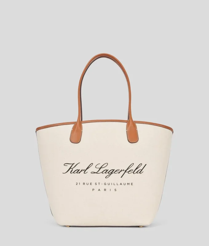 HOTEL KARL MEDIUM CANVAS TOTE BAG HOTEL KARL MEDIUM CANVAS TOTE BAG