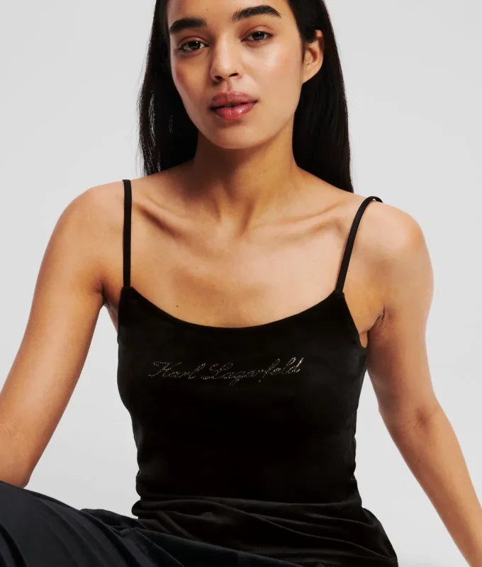 HOTEL KARL VELOUR CAMISOLE HOTEL KARL VELOUR CAMISOLE