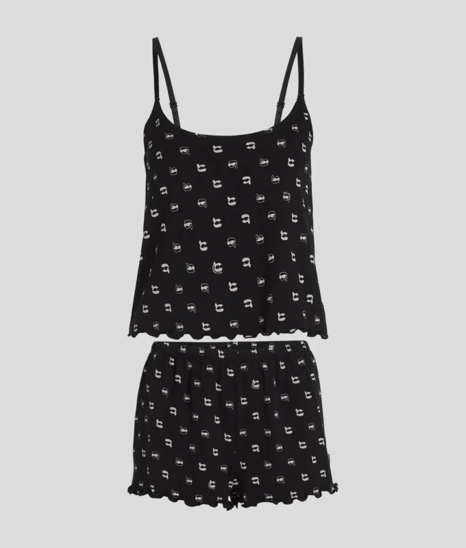 IKON ALL-OVER-PRINT PAJAMA SET IKON ALL-OVER-PRINT PAJAMA SET