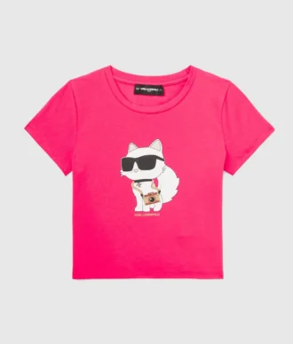 Ikon Choupette-T-shirt för flickor