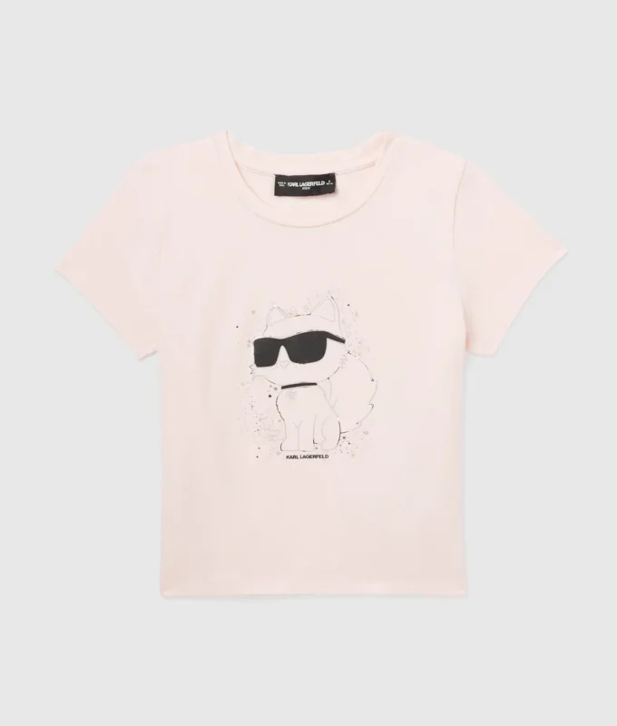 Ikon Choupette-T-shirt för flickor Ikon Choupette-T-shirt för flickor