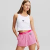 IKON CROPPED PAJAMA TANK TOP IKON CROPPED PAJAMA TANK TOP