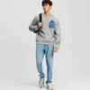 IKON DENIM POCKET SWEATSHIRT IKON DENIM POCKET SWEATSHIRT