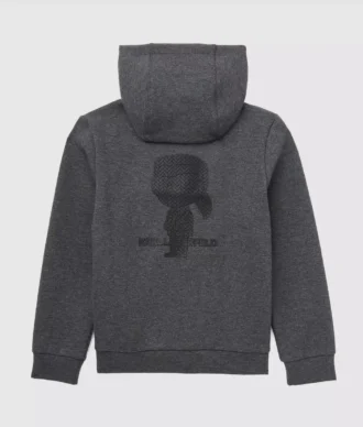 Ikon-hoodie med dragkedja för pojkar