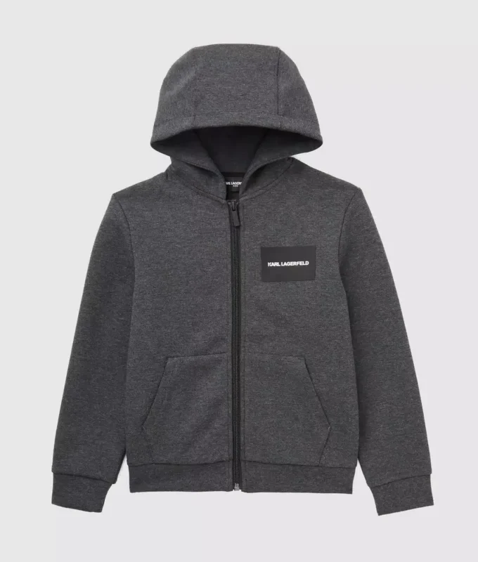 Ikon-hoodie med dragkedja för pojkar Ikon-hoodie med dragkedja för pojkar