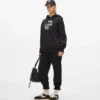 Ikon-hoodie med strass Ikon-hoodie med strass
