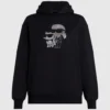 Ikon-hoodie med strass Ikon-hoodie med strass