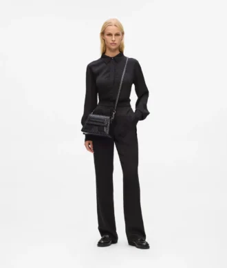 Ikon K crossbody-väska med nitar