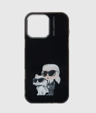 Ikon Karl och Choupette iPhone 16 Pro Max-fodral