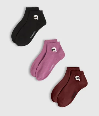 Ikon korta strumpor – 3-pack