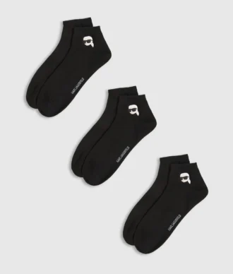 Ikon korta strumpor – 3-pack