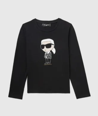 Ikon långärmad T-shirt för flickor