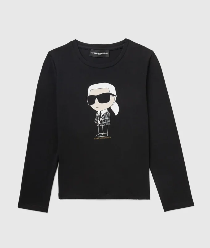 Ikon långärmad T-shirt för flickor Ikon långärmad T-shirt för flickor