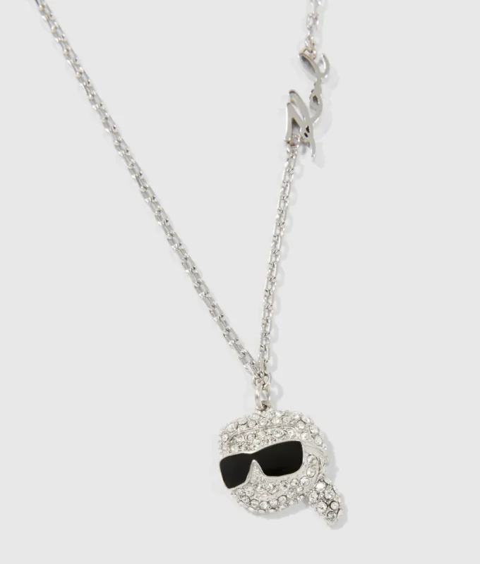 IKON PAVÉ CHARM HALSKEDJA IKON PAVÉ CHARM HALSKEDJA