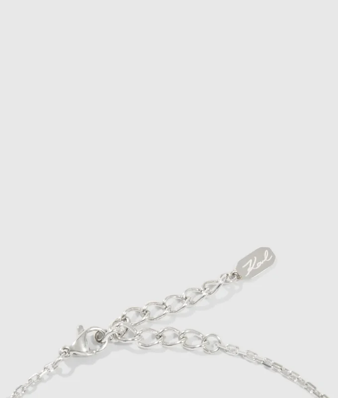 IKON PAVÉ CHARM HALSKEDJA IKON PAVÉ CHARM HALSKEDJA