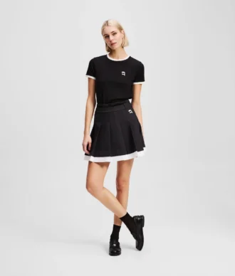 IKON PLISSERAD MINIKJOL