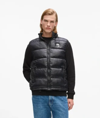 Ikon pufferväst med huva