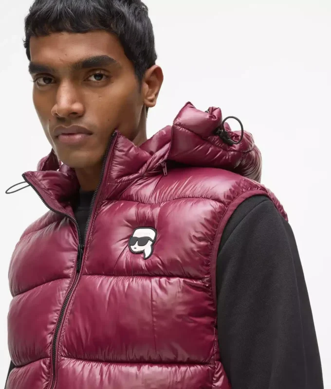 Ikon pufferväst med huva Ikon pufferväst med huva