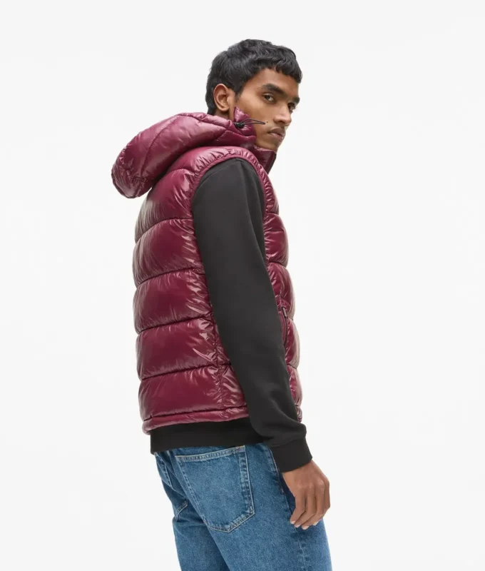 Ikon pufferväst med huva Ikon pufferväst med huva