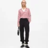 Ikon randig långärmad polotröja Ikon randig långärmad polotröja