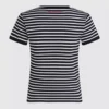 Ikon randig ribbad T-shirt Ikon randig ribbad T-shirt