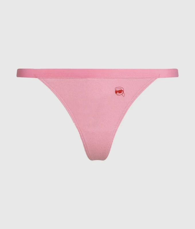 IKON RIBBED THONG