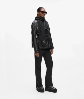 Ikon-scarf med strass