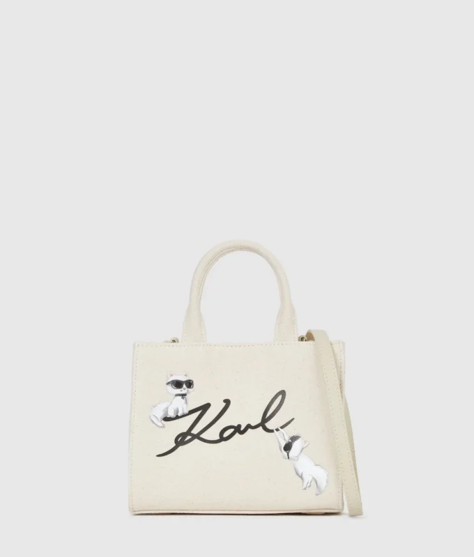 Ikon Signature Choupette-tygväska Ikon Signature Choupette-tygväska