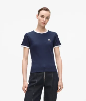 Ikon slim fit ribb-T-shirt