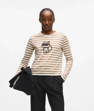 IKON STRIPE LÅNGÄRMD T-SHIRT