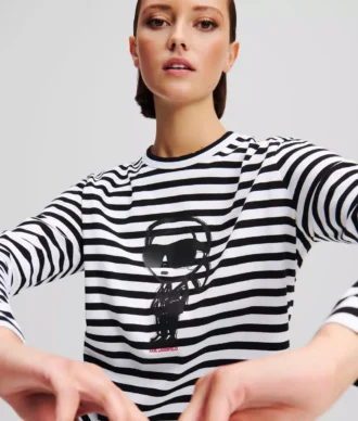 IKON STRIPE LÅNGÄRMD T-SHIRT