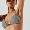 IKON STRIPED TRIANGLE BIKINI TOP IKON STRIPED TRIANGLE BIKINI TOP
