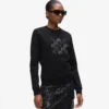 Ikon-sweatshirt med strass Ikon-sweatshirt med strass