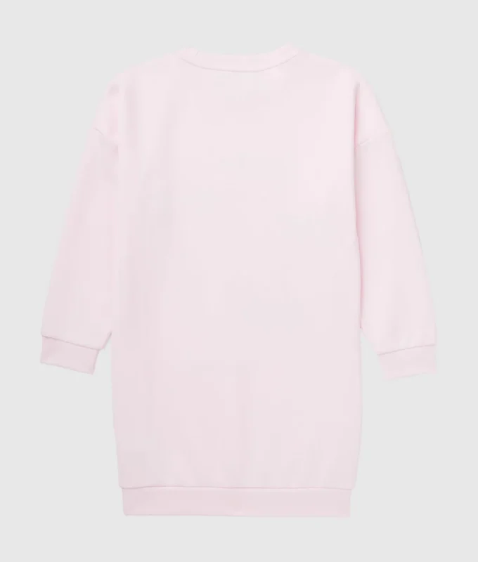 Ikon-sweatshirtklänning för flickor Ikon-sweatshirtklänning för flickor