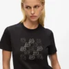 Ikon-T-shirt med strass Ikon-T-shirt med strass