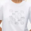 Ikon-T-shirt med strass Ikon-T-shirt med strass