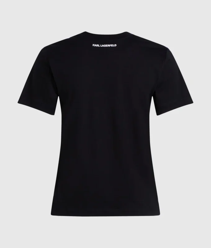 Ikon-T-shirt med strass Ikon-T-shirt med strass