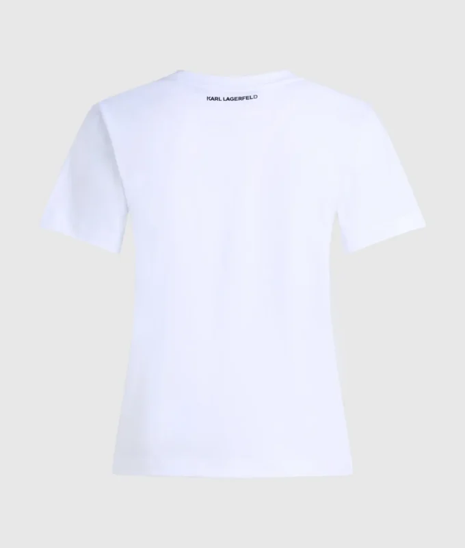 Ikon-T-shirt med strass Ikon-T-shirt med strass