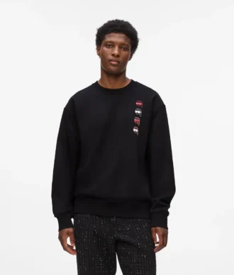 Ikon-tryckt sweatshirt Ikon-tryckt sweatshirt