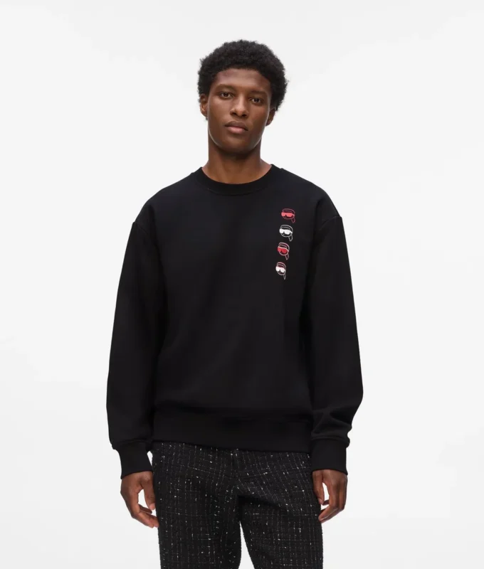 Ikon-tryckt sweatshirt Ikon-tryckt sweatshirt