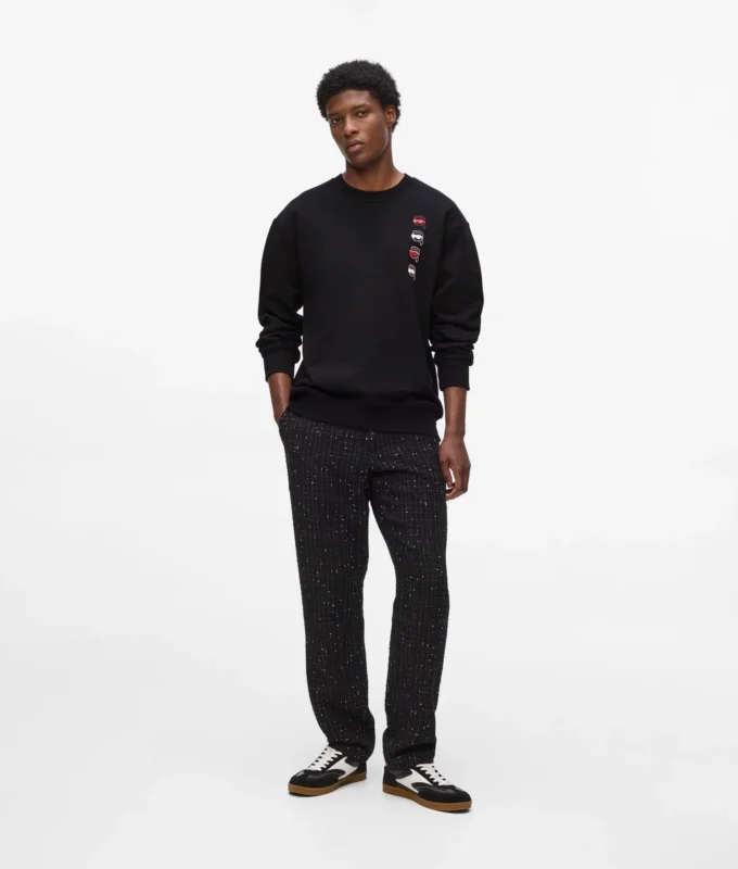 Ikon-tryckt sweatshirt Ikon-tryckt sweatshirt