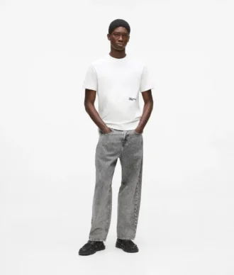 Jeans med barellben