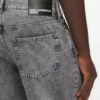 Jeans med barellben Jeans med barellben
