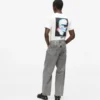 Jeans med barellben Jeans med barellben