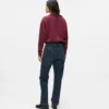 Jeans med hög midja och rak passform Jeans med hög midja och rak passform