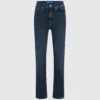 Jeans med hög midja och rak passform Jeans med hög midja och rak passform
